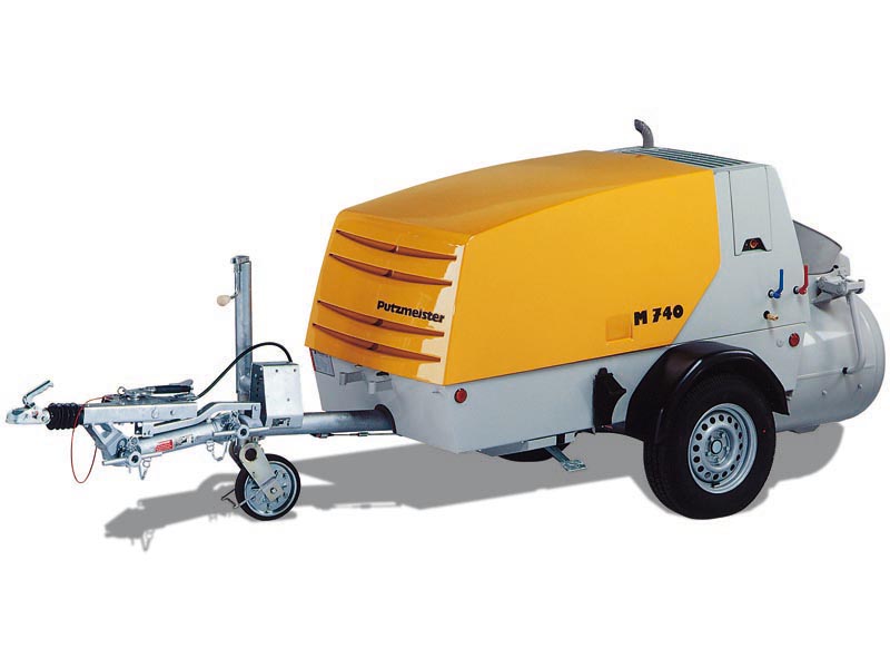 Бетононасос Putzmeister для укладки АЛЬФАПОЛ ПС-300